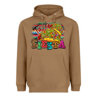 Toasted Coconut Taco Fiesta Heavyweight Hoodie - texasbilliewilder