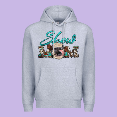 Show Mom Aztec Cowhide Heifer Premium Hoodie Designed By Artiststas