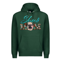 Sports Green show mom aztec cowhide heifer Premium Hoodie - Artiststas