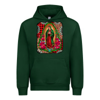 Forest Green our lady of guadalupe christmas Urban Hoodie - Jasminsmagicworld