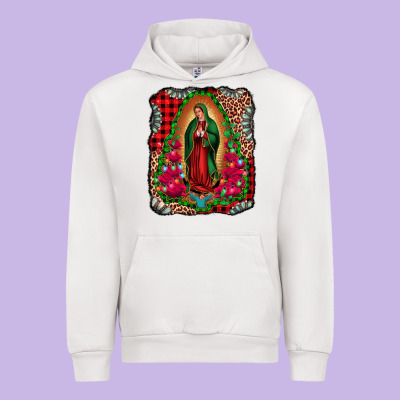 Our Lady Of Guadalupe Christmas Urban Hoodie Designed By Jasminsmagicworld