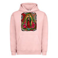 Pigment Salmon our lady of guadalupe christmas Urban Hoodie - Jasminsmagicworld