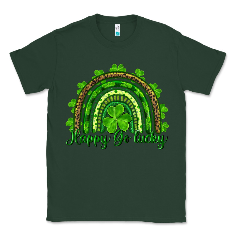 St. Patricks Day Happy Go Lucky Classic Tee by RanaPortraitStore | Teevron