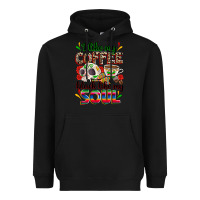 Black i like my coffee black like my soul Heavyweight Hoodie - Zillion Design Studio