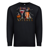 Black drink up witches Premium Sweatshirt - CowhideDigitalArt