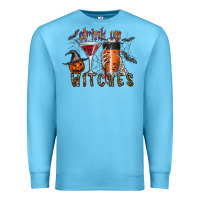 Ocean Blue drink up witches Premium Sweatshirt - CowhideDigitalArt