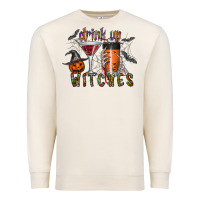 Sandshell drink up witches Premium Sweatshirt - CowhideDigitalArt
