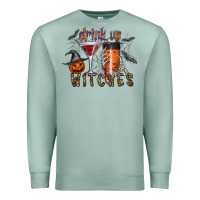 Seafoam drink up witches Premium Sweatshirt - CowhideDigitalArt
