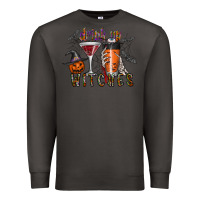 Smoke drink up witches Premium Sweatshirt - CowhideDigitalArt