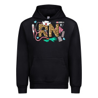 Black Western Registered Nurse Urban Hoodie - LillyAllenDesigns