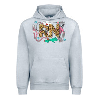 Heather Grey Western Registered Nurse Urban Hoodie - LillyAllenDesigns