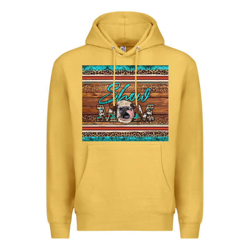 Show Mom Aztec Cowhide Leopard Heifer Premium Hoodie by Artiststas | Teevron