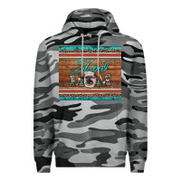 Slate Camo show mom aztec cowhide leopard heifer Premium Hoodie - Artiststas