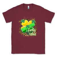 Burgundy lucky vibes Classic Tee - RanaPortraitStore