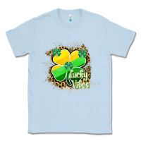 Dusty Blue lucky vibes Classic Tee - RanaPortraitStore