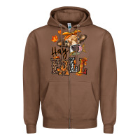 Chestnut Hay Fall heifer Zipper Hoodie - RanaPortraitStore