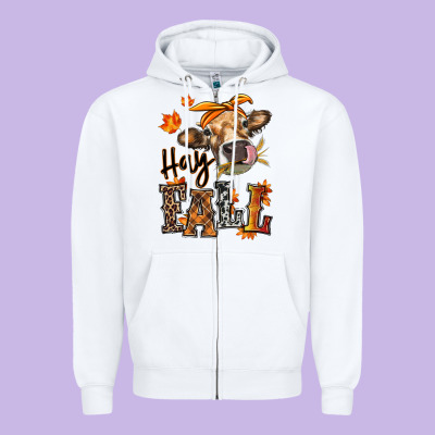 Zipper Hoodie Hay Fall heifer
