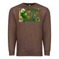 Chestnut St. Patrick's Day one lucky teacher Premium Sweatshirt - Neo Western