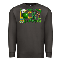 Smoke St. Patrick's Day one lucky teacher Premium Sweatshirt - Neo Western