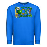 True Royal St. Patrick's Day one lucky teacher Premium Sweatshirt - Neo Western