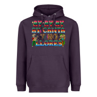 Plum Ay Ay Ay Ay Canta y No Llores Heavyweight Hoodie - texasbilliewilder