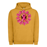 Pigment Peanut Butter cancer ribbon sunflower Urban Hoodie - NancyCooperArtShop