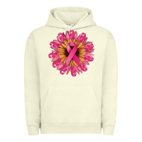 Pigment Pistachio cancer ribbon sunflower Urban Hoodie - NancyCooperArtShop
