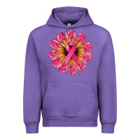 Tulip cancer ribbon sunflower Urban Hoodie - NancyCooperArtShop
