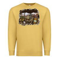Antique Gold wild west Premium Sweatshirt - SublimationCraftShop