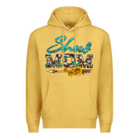 Antique Gold show mom aztec cowhide sunflower and arrow Premium Hoodie - Artiststas