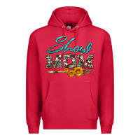 Cardinal show mom aztec cowhide sunflower and arrow Premium Hoodie - Artiststas