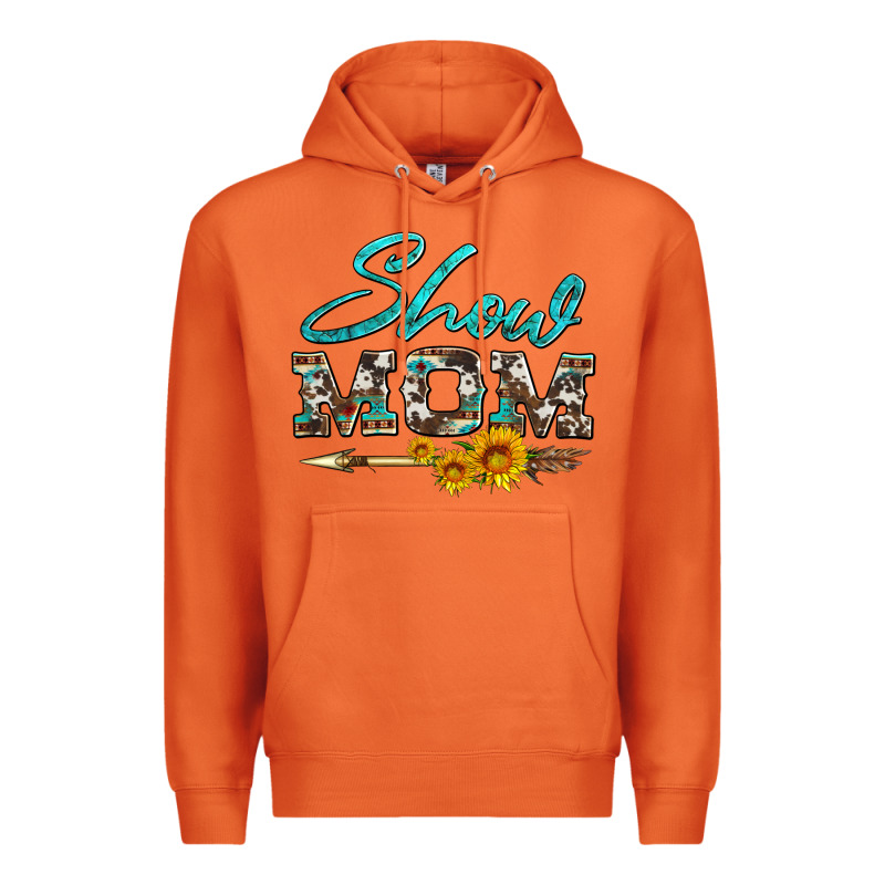 Show Mom Aztec Cowhide Sunflower And Arrow Premium Hoodie by Artiststas | Teevron