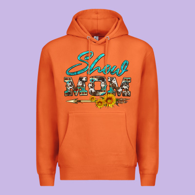 Show Mom Aztec Cowhide Sunflower And Arrow Premium Hoodie Designed By Artiststas