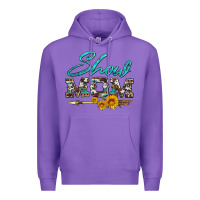 Purple show mom aztec cowhide sunflower and arrow Premium Hoodie - Artiststas