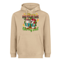 Mushroom I Like My Coffee Black Like My Soul Heavyweight Hoodie - texasbilliewilder