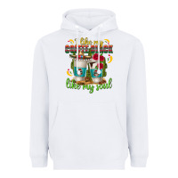 White I Like My Coffee Black Like My Soul Heavyweight Hoodie - texasbilliewilder