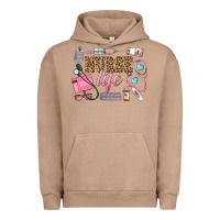 Pigment Burro Western Nurse Life Urban Hoodie - LillyAllenDesigns