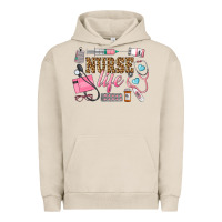 Pigment French Oak Western Nurse Life Urban Hoodie - LillyAllenDesigns