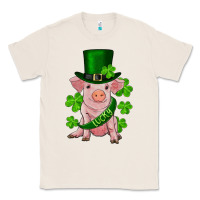 Natural st. patricks day lucky baby pig Classic Tee - RanaPortraitStore