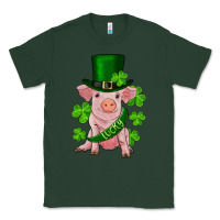 Sports Green st. patricks day lucky baby pig Classic Tee - RanaPortraitStore