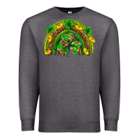 Charcoal Heather St. Patrick's Day rainbow Premium Sweatshirt - Neo Western