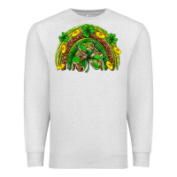 Oatmeal Heather St. Patrick's Day rainbow Premium Sweatshirt - Neo Western