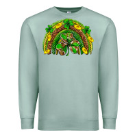 Seafoam St. Patrick's Day rainbow Premium Sweatshirt - Neo Western