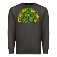 Smoke St. Patrick's Day rainbow Premium Sweatshirt - Neo Western