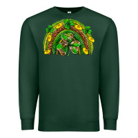 Sports Green St. Patrick's Day rainbow Premium Sweatshirt - Neo Western