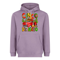 Lavender cinco de mayo truck Heavyweight Hoodie - Zillion Design Studio