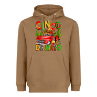 Toasted Coconut cinco de mayo truck Heavyweight Hoodie - Zillion Design Studio