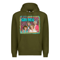 Army Green golden girls stay golden Premium Hoodie - AdoDesignShop