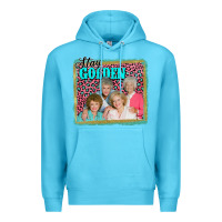 Ocean Blue golden girls stay golden Premium Hoodie - AdoDesignShop