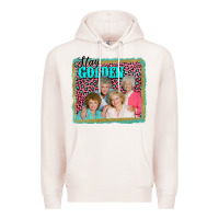 Pale Pink golden girls stay golden Premium Hoodie - AdoDesignShop